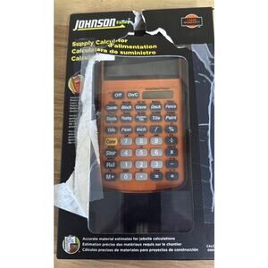 Johnson Material Estimator Calculator calc-0000